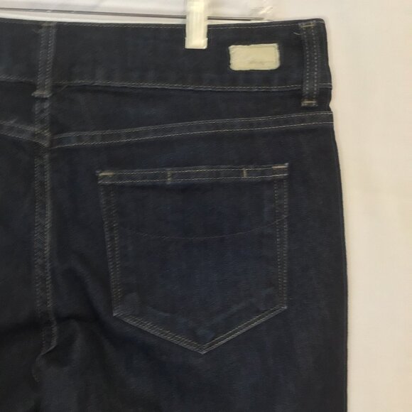 Paige Hidden Hills Straight Jeans Dark Wash Size 31 - Picture 8 of 13